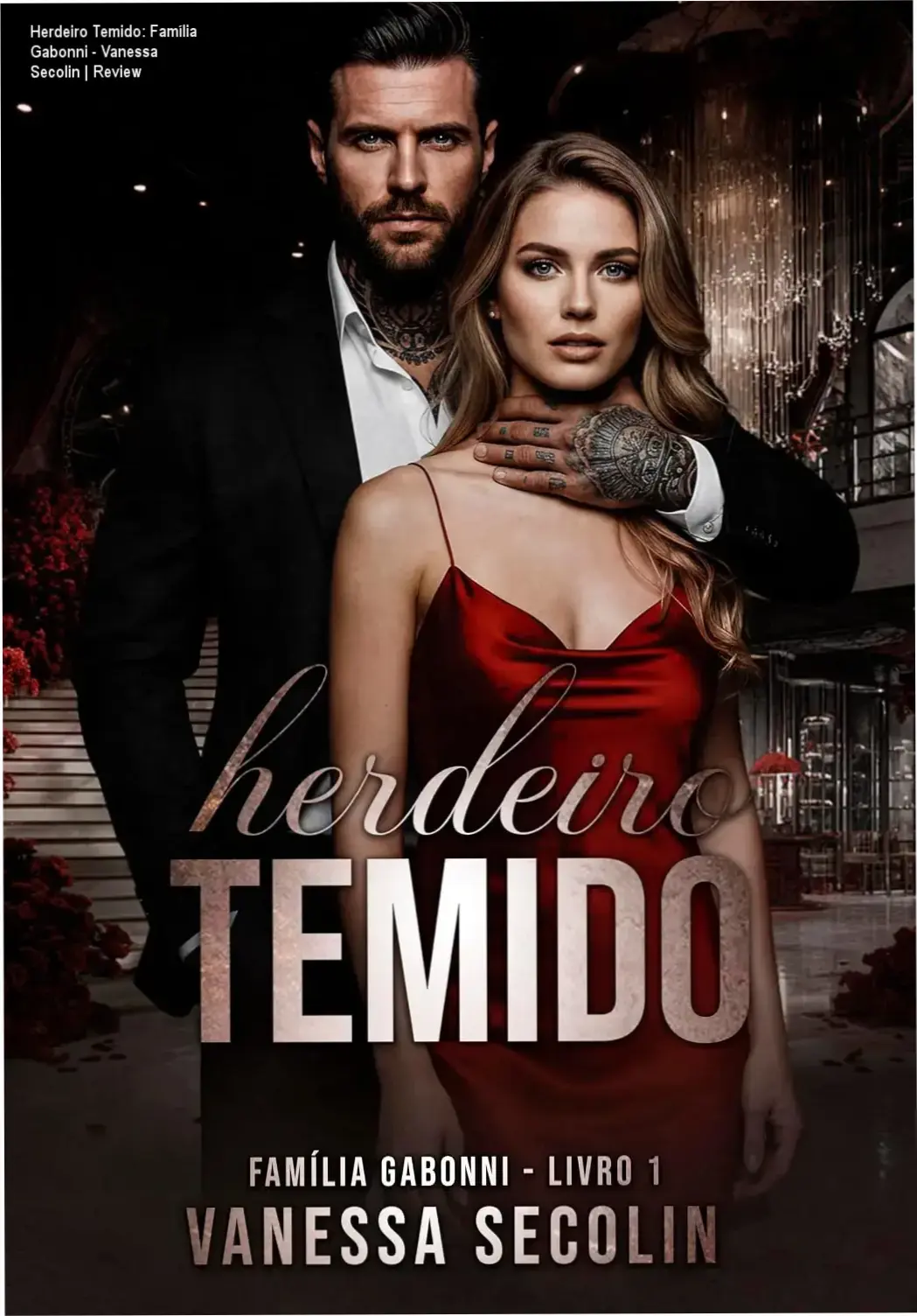 Capa do eBook Herdeiro Temido da Família Gabonni por Vanessa Secolin