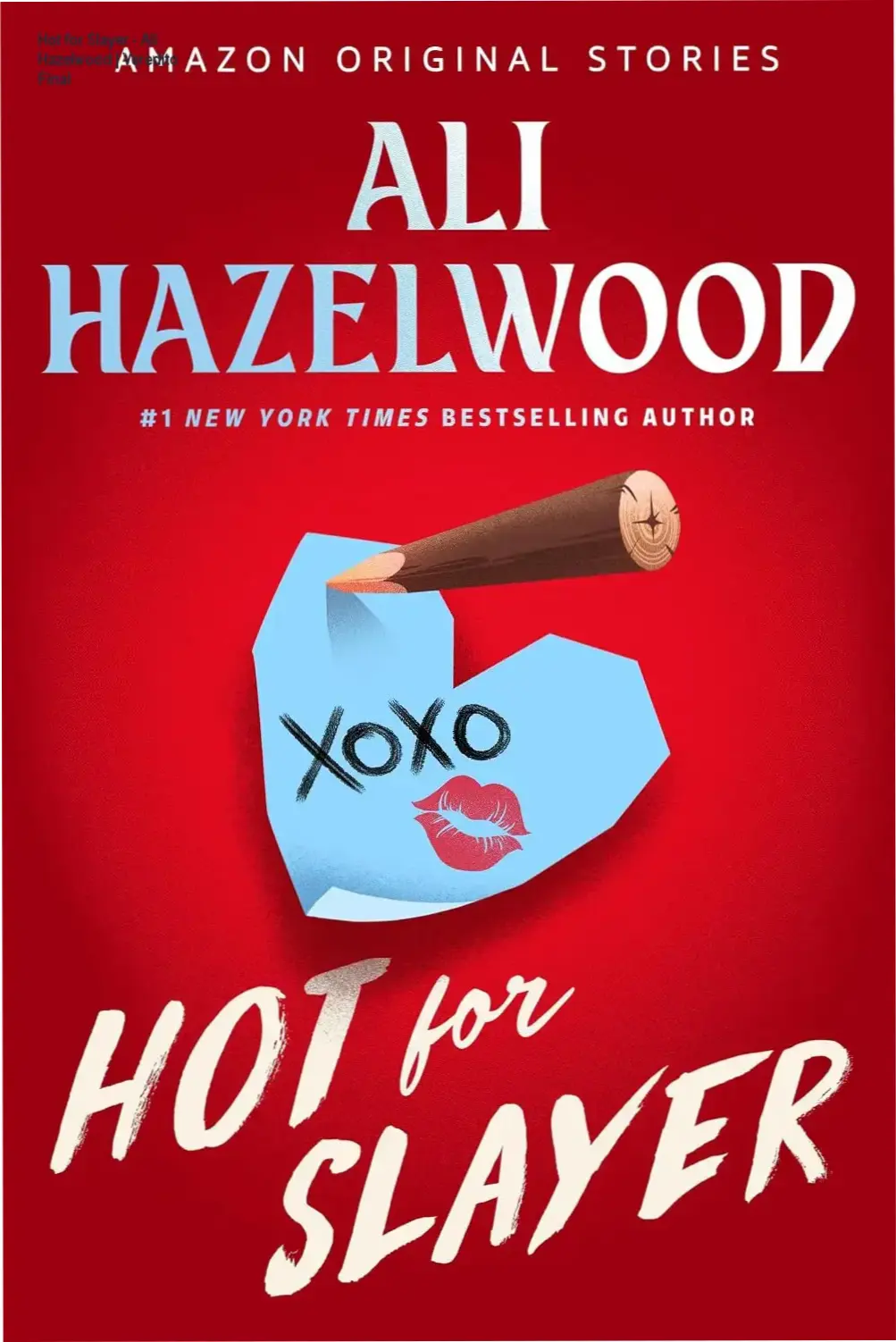 Capa do eBook Hot for Slayer de Ali Hazelwood da coleção Scared Sexy