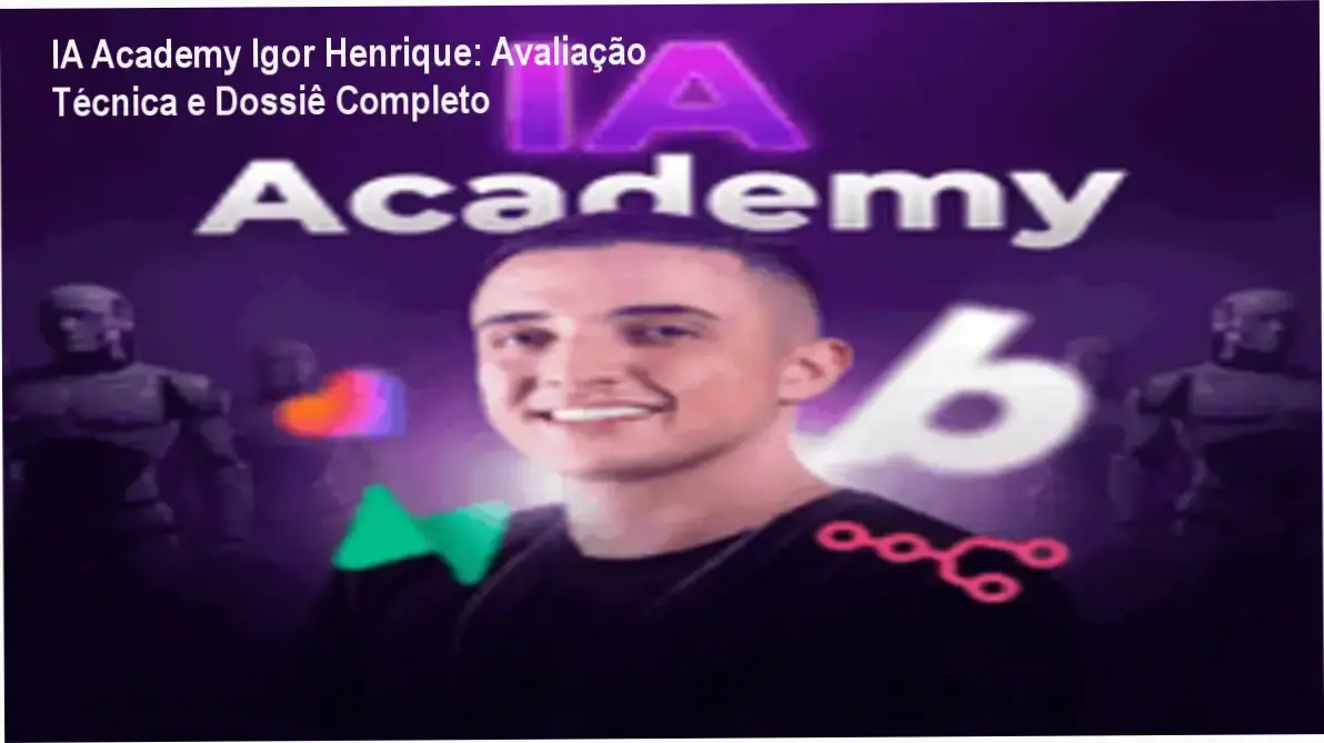 Interface de aprendizado da IA Academy mostrando módulos de automação e inteligência artificial