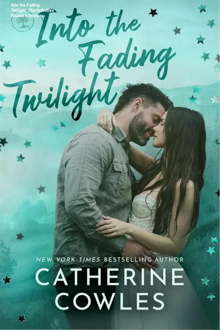 Into the Fading Twilight book cover by Catherine Cowles showcasing romantic suspense themes