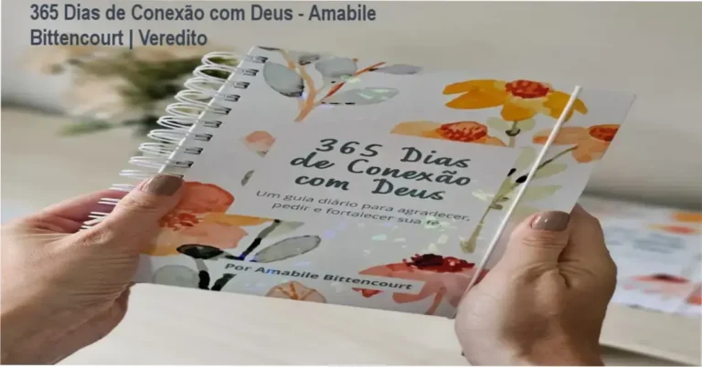 Capa do livro 365 Dias de Conexão com Deus de Amabile Bittencourt para devocionais diários