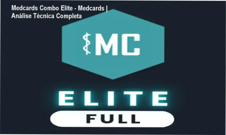 Interface do Medcards Combo Elite exibindo flashcards médicos inteligentes para revisão ativa