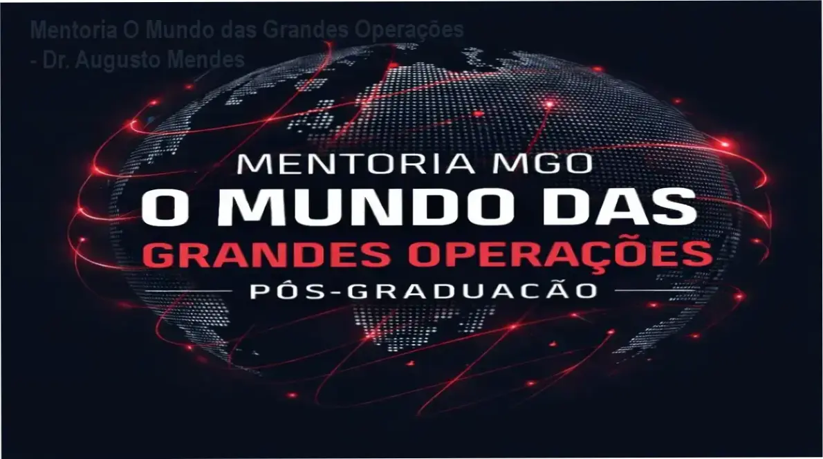 Representação estratégica de atuação jurídica em grandes operações complexas