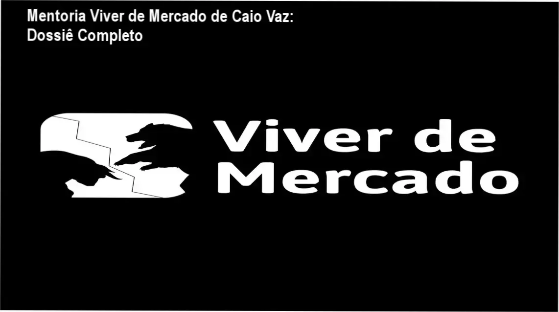 Interface de operações no mercado financeiro com foco em leitura de fluxo e mentoria de Caio Vaz