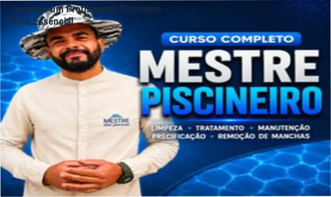 Detalhes técnicos de piscinas mostrando equipamentos e água cristalina