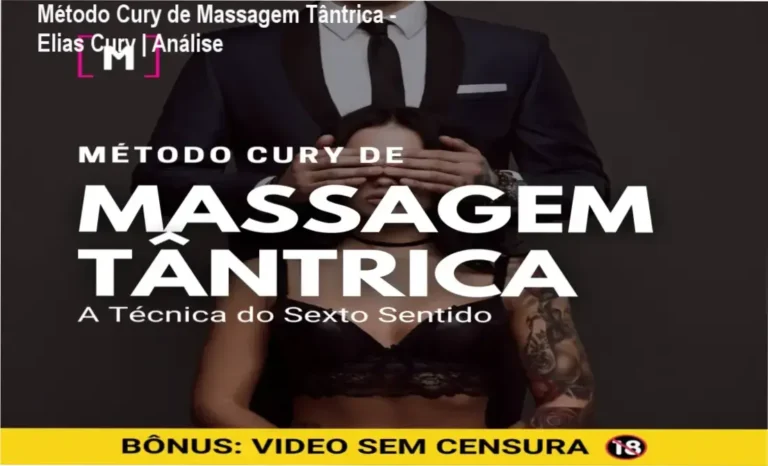 Capa do ebook Método Cury de Massagem Tântrica com destaque para a Técnica do Sexto Sentido e protocolo Renssyg