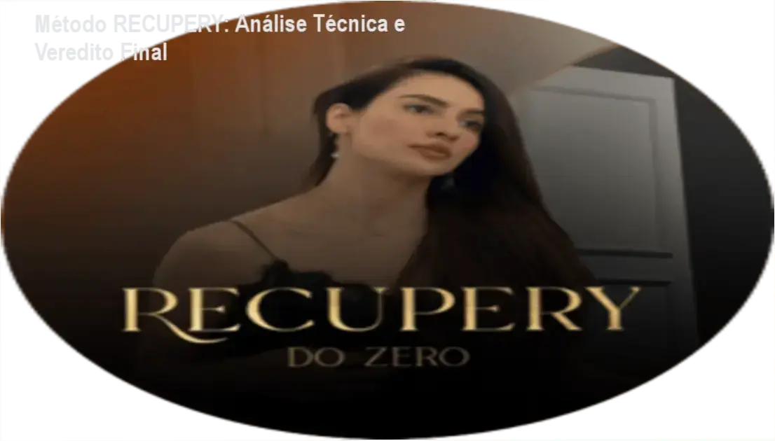 Capa do curso Método RECUPERY da terapeuta capilar Jéssica Vieira