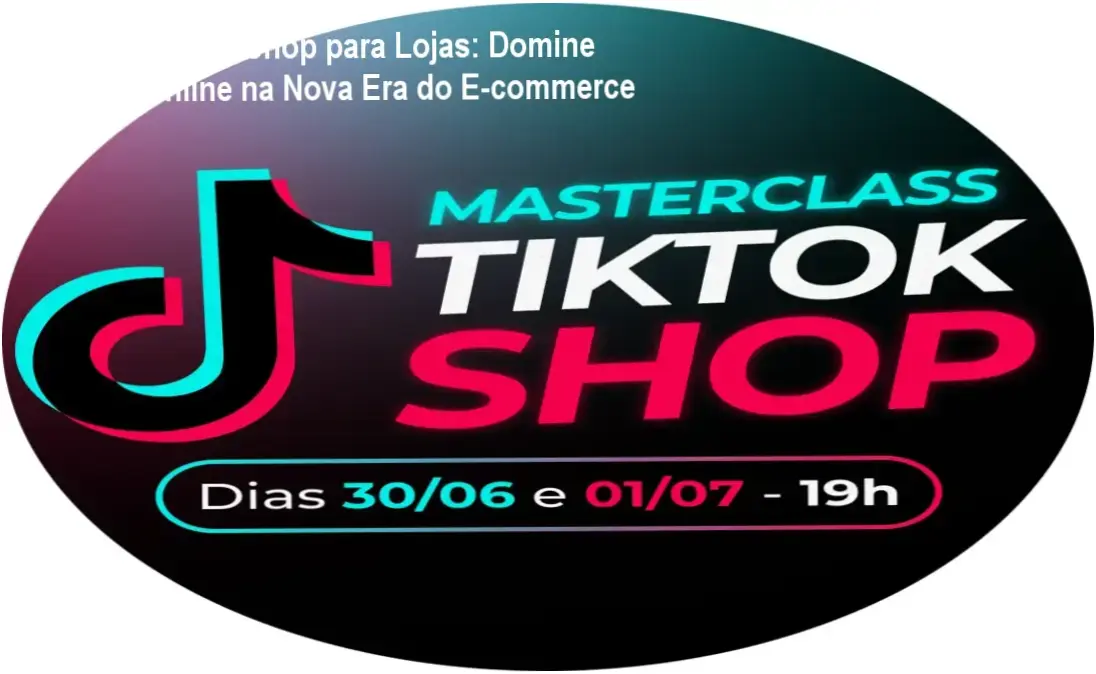 Capa do Método TikTok Shop para Lojas: uma solução digital completa para escalar vendas no TikTok Shop.