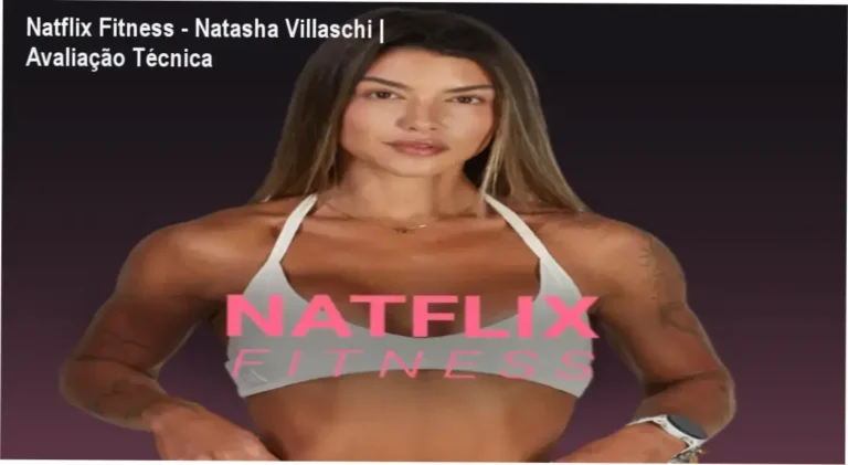Mulher praticando exercícios físicos em casa com o método Natflix Fitness