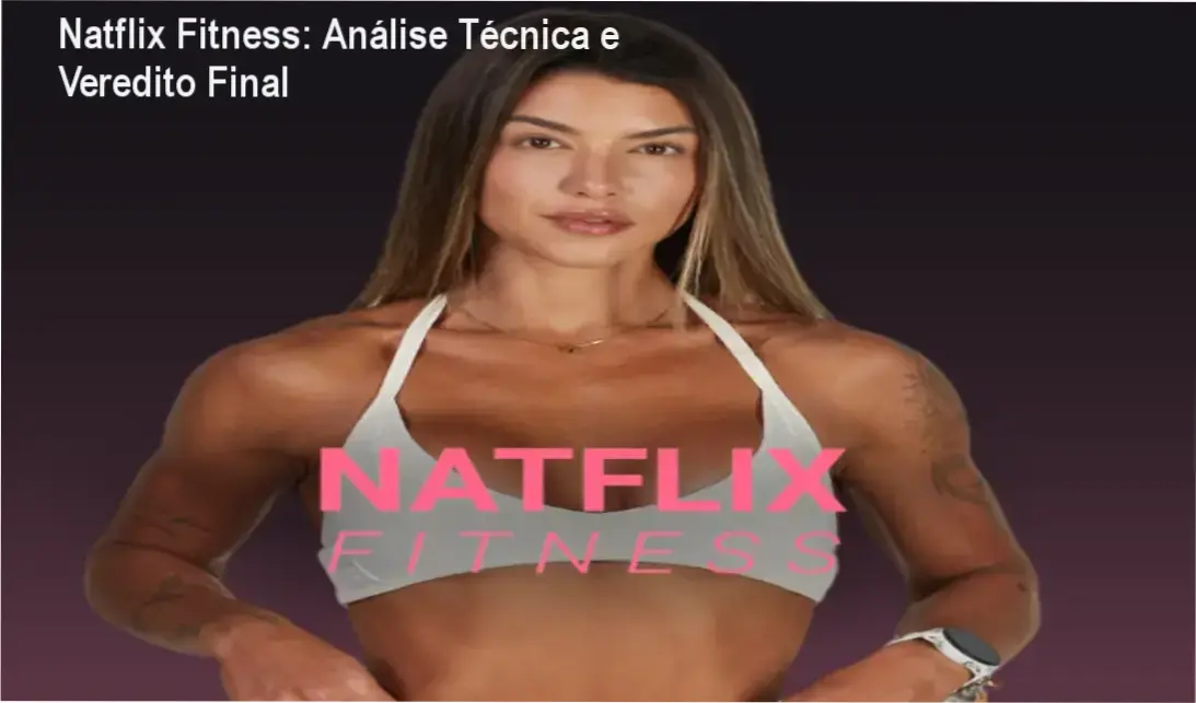 Dashboard da plataforma Natflix Fitness exibindo programas de treino e cardápios nutricionais