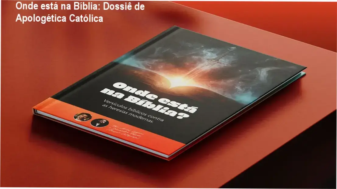 Capa do eBook Onde está na Bíblia de Ariel Lazari sobre apologética católica
