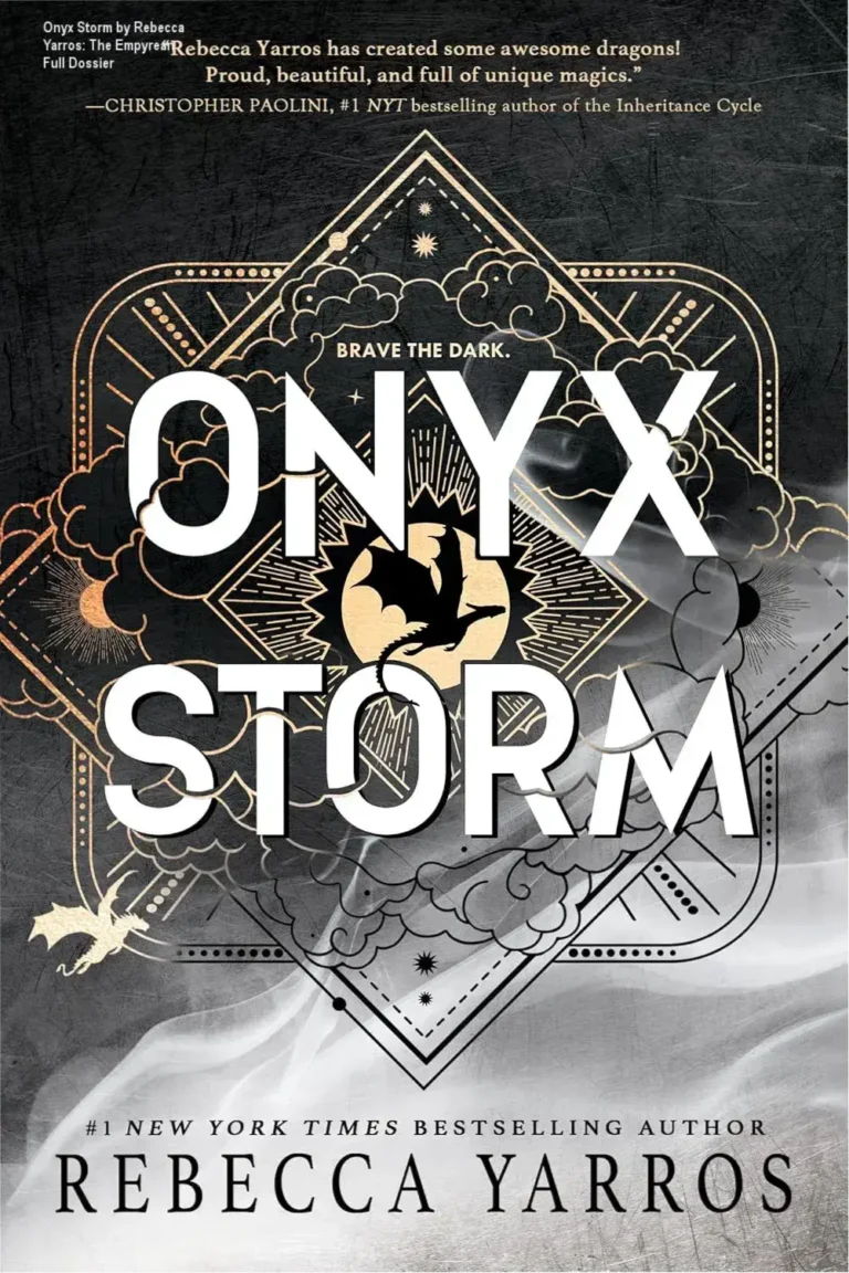 Onyx Storm by Rebecca Yarros digital ebook edition cover concept