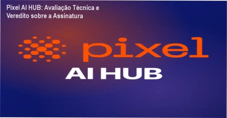 Interface do Pixel AI HUB mostrando ferramentas de inteligência artificial aplicada a processos empresariais
