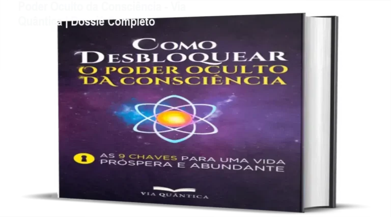 Capa do ebook Como Desbloquear o Poder Oculto da Consciência de Via Quântica