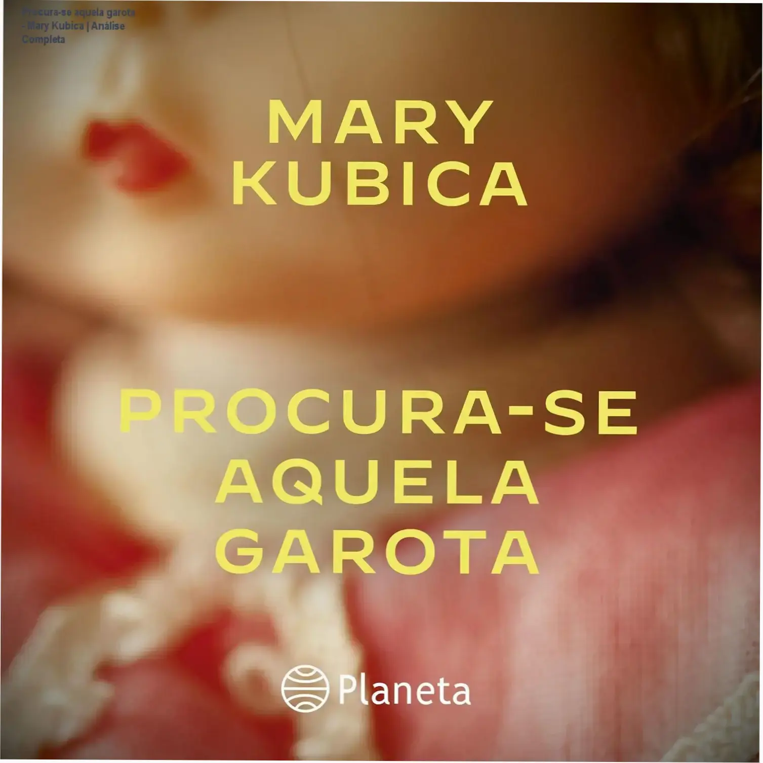 Capa do audiolivro Procura-se aquela garota de Mary Kubica em ambiente de mistério