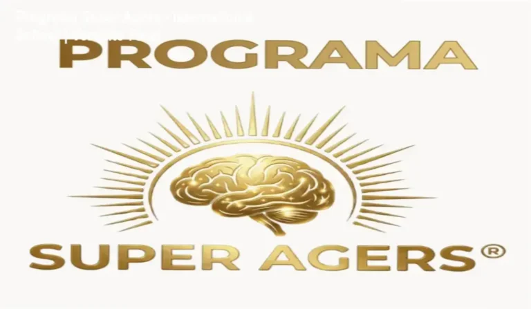 Infográfico detalhando os pilares de longevidade do Programa Super Agers