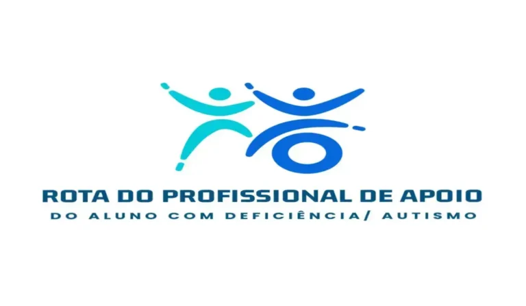 Capa do material Rota do Profissional de Apoio para inclusão escolar e TEA