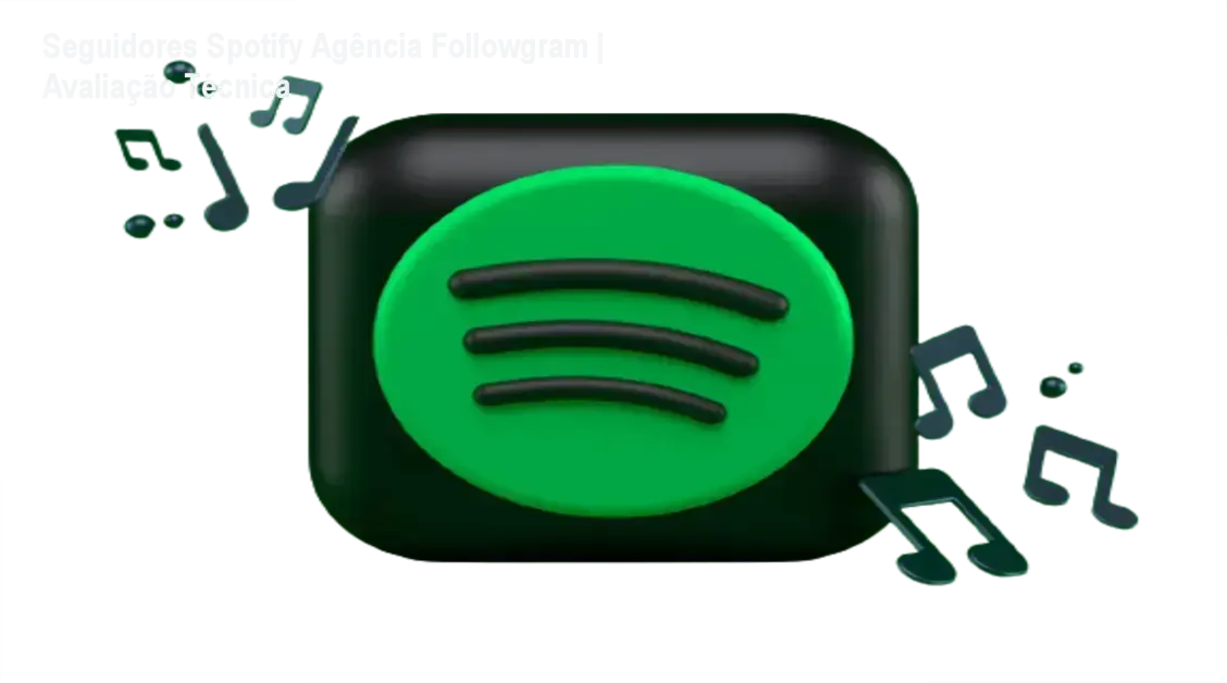 Infográfico detalhado demonstrando o crescimento de autoridade visual no perfil do Spotify através da Agência Followgram