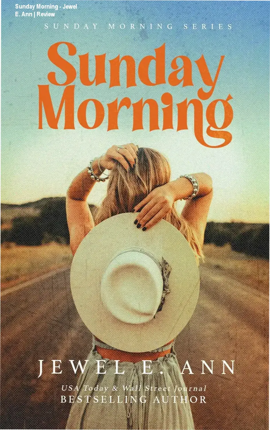 Cover art of Sunday Morning by Jewel E. Ann featuring a small-town romance vibe