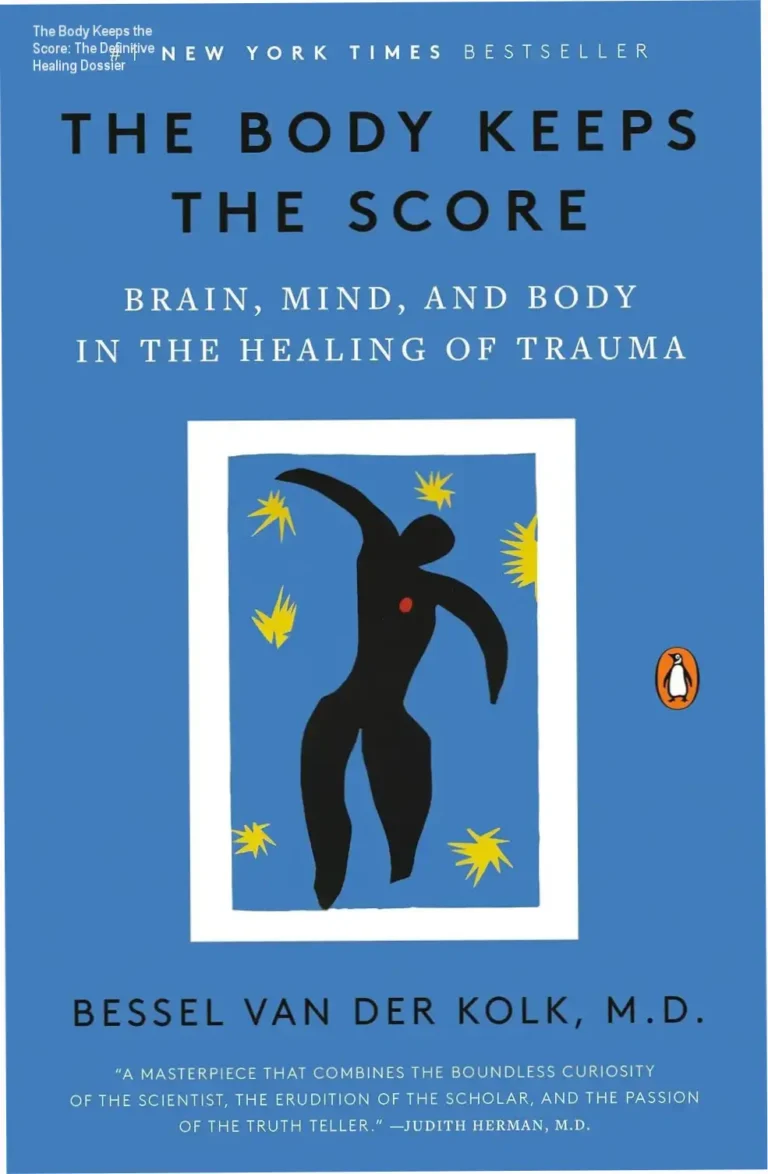 The Body Keeps the Score book cover focusing on the science of trauma and recovery