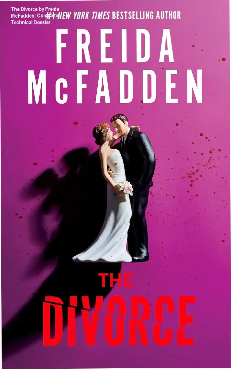 Cover of The Divorce ebook by Freida McFadden representing a psychological thriller