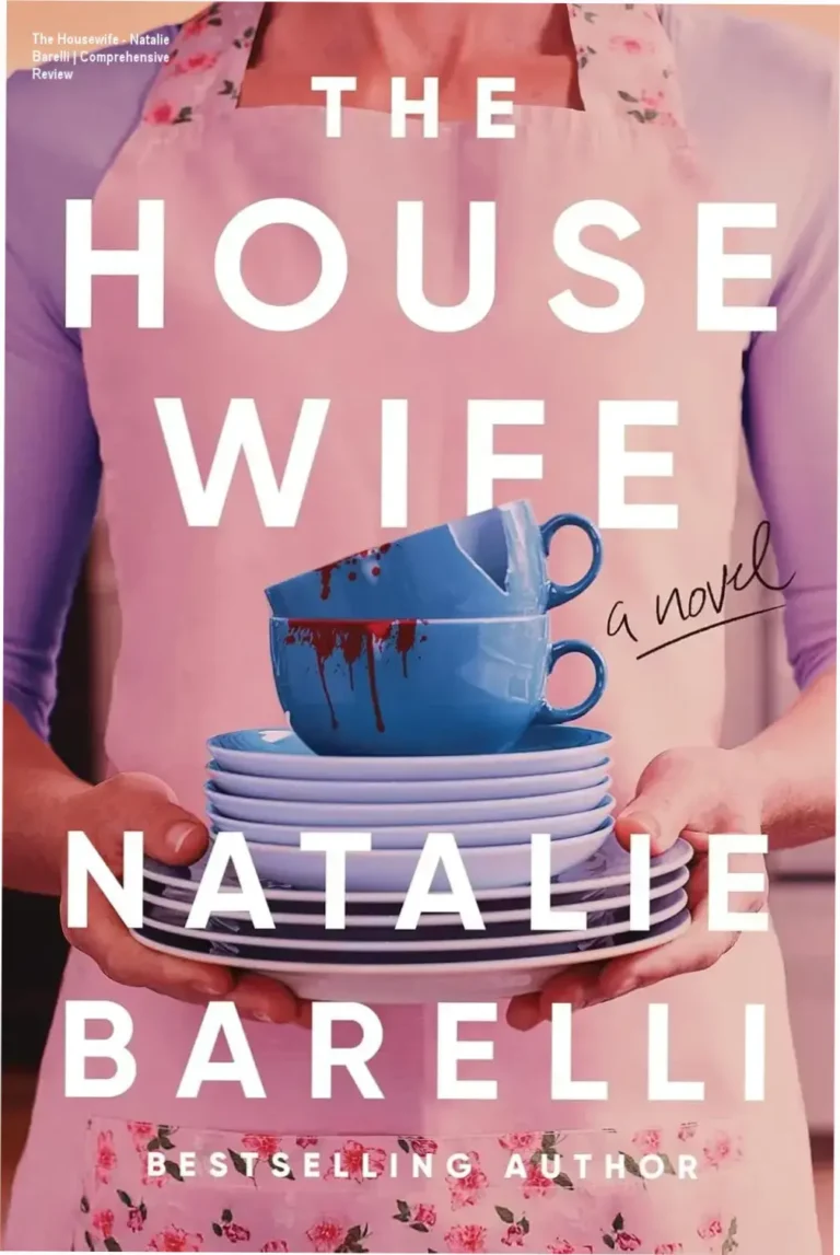 The Housewife by Natalie Barelli ebook cover showcasing a domestic thriller theme