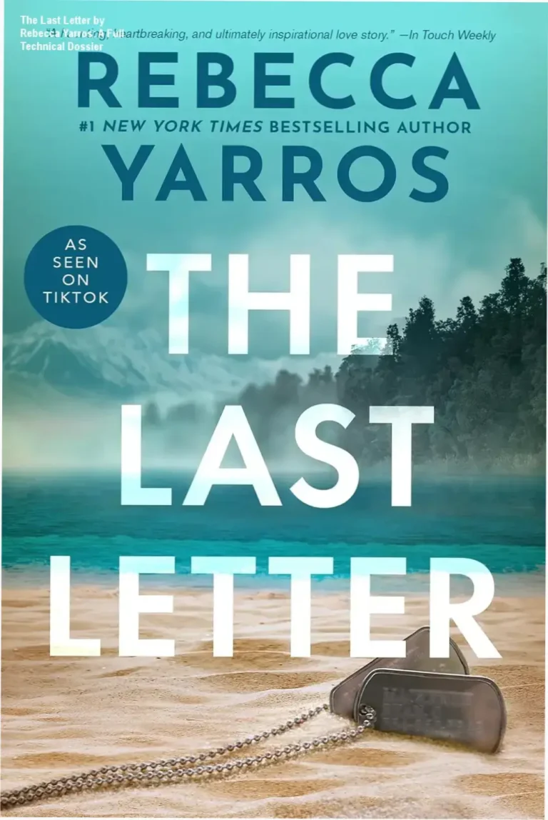 The Last Letter by Rebecca Yarros Kindle edition cover displayed in a digital reader environment