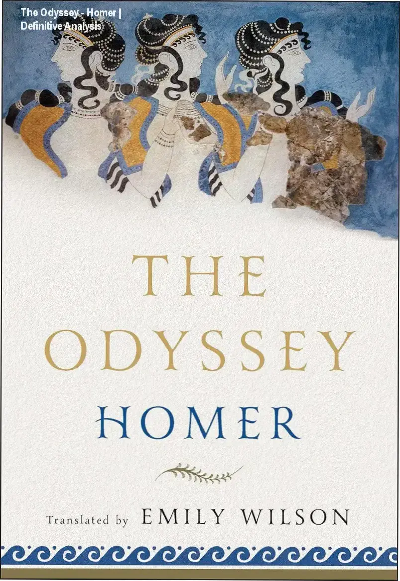 Cover of The Odyssey by Homer translated by Emily Wilson showing a contemporary paperback edition.