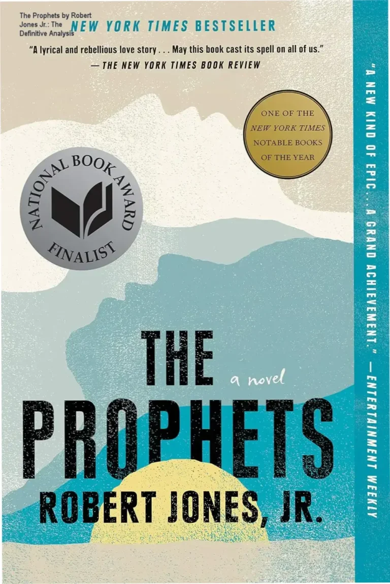 Book cover of The Prophets by Robert Jones Jr. highlighting historical fiction themes