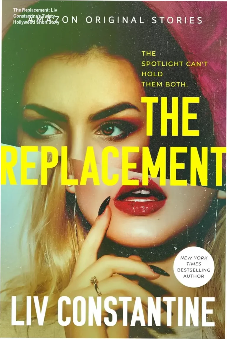 Kindle edition cover of The Replacement by Liv Constantine showing Hollywood thriller aesthetic