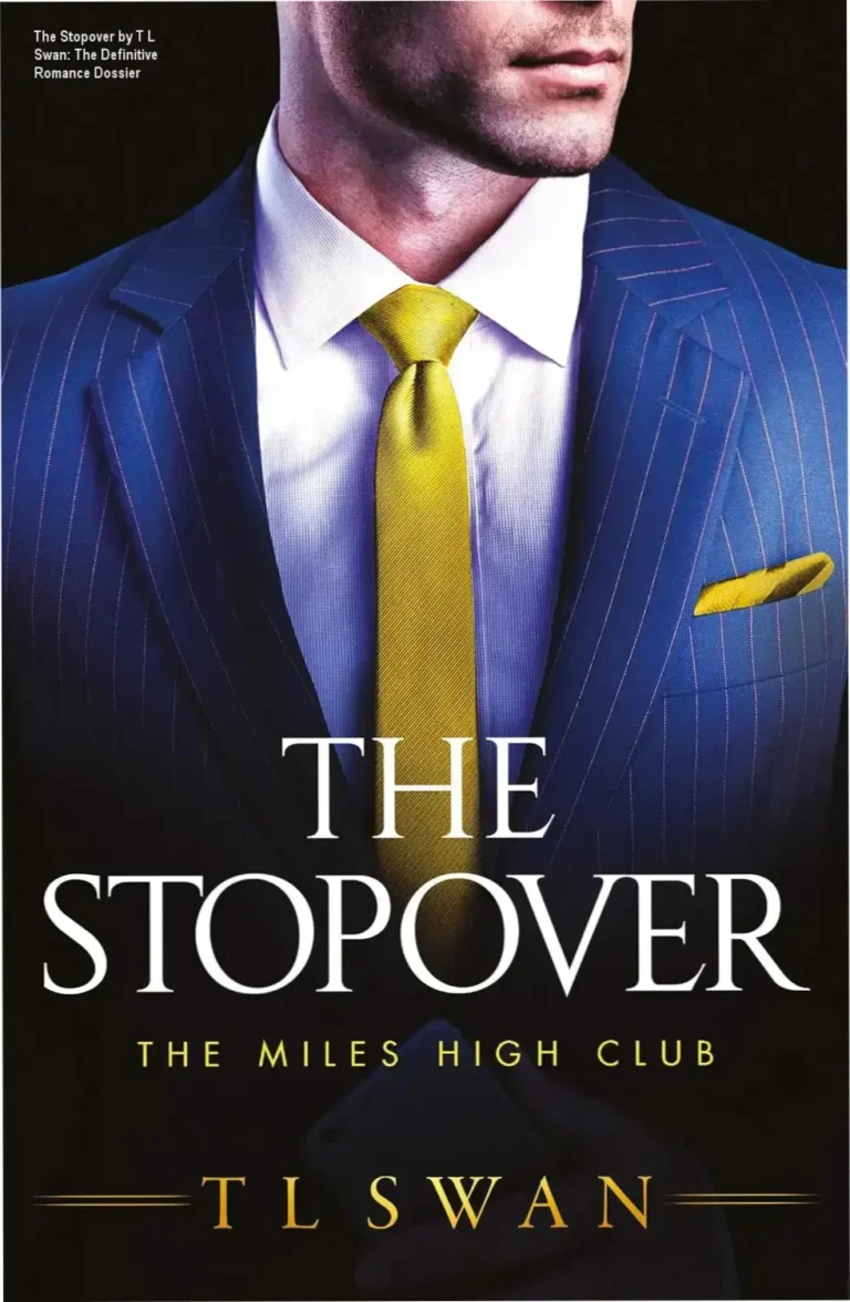 Digital edition of The Stopover by T L Swan displayed on a modern e-reader