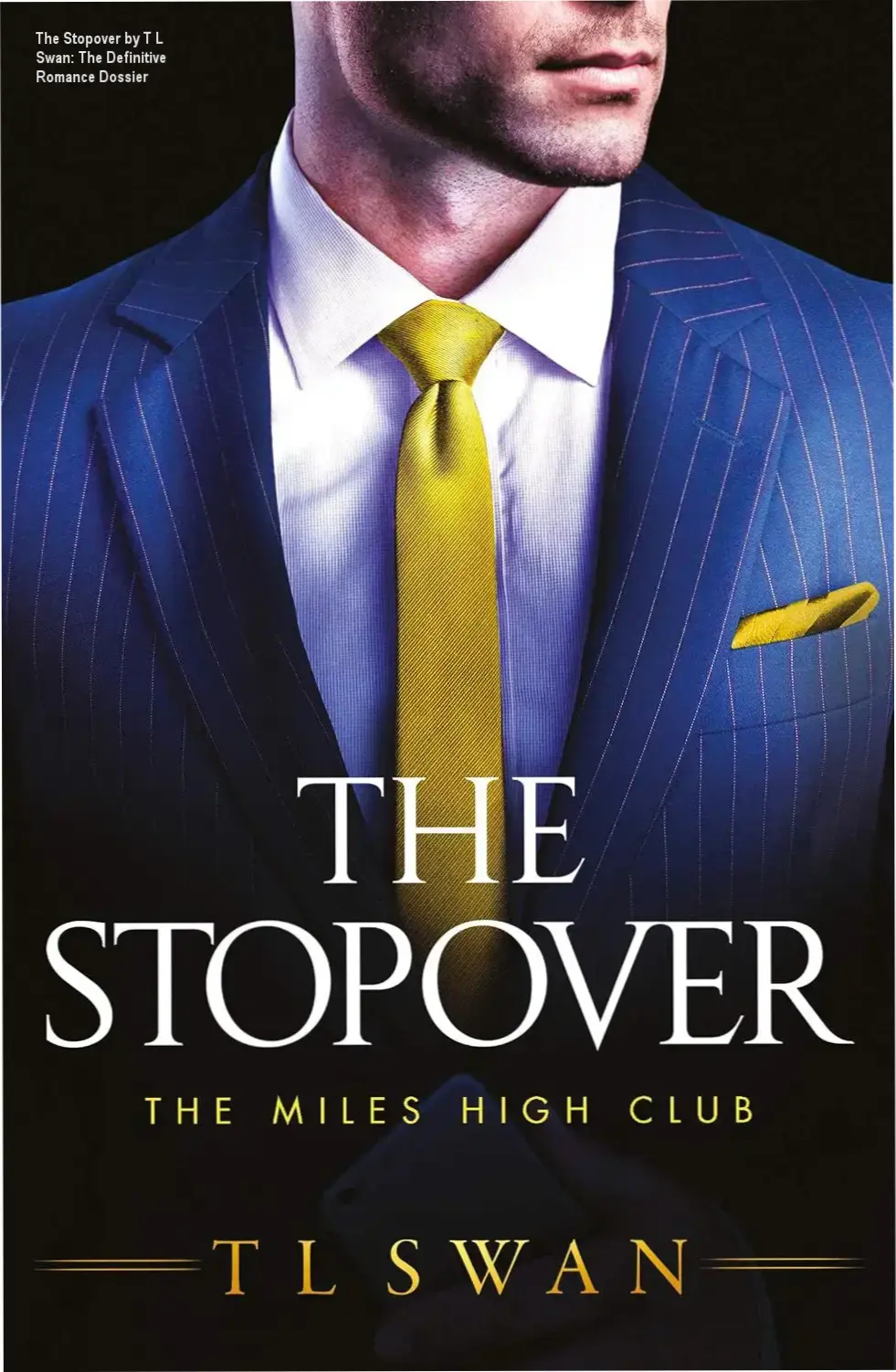 Digital edition of The Stopover by T L Swan displayed on a modern e-reader