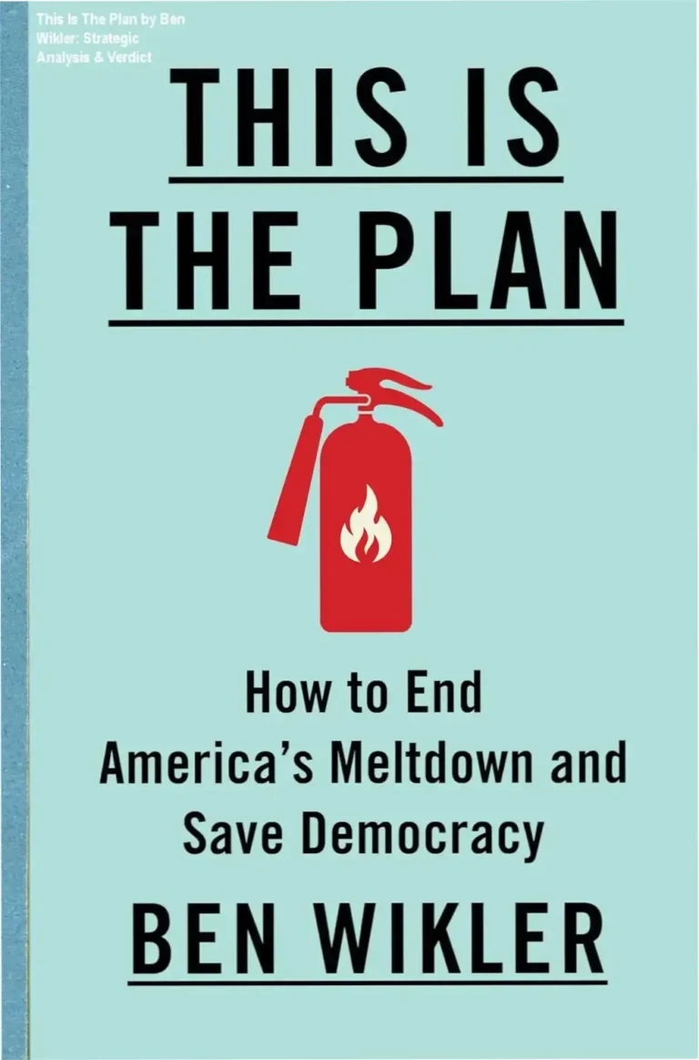 Book cover of This Is The Plan by Ben Wikler showing a strategic path to save democracy