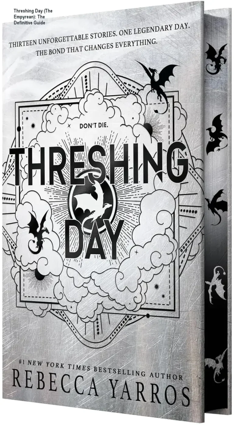 Deluxe hardcover edition of Threshing Day by Rebecca Yarros from The Empyrean series