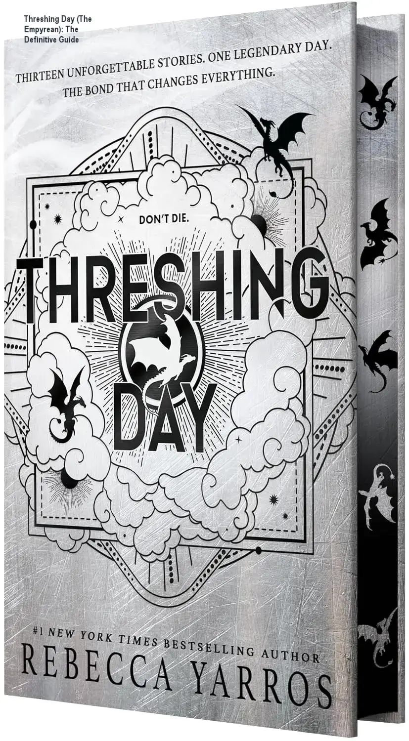 Deluxe hardcover edition of Threshing Day by Rebecca Yarros from The Empyrean series