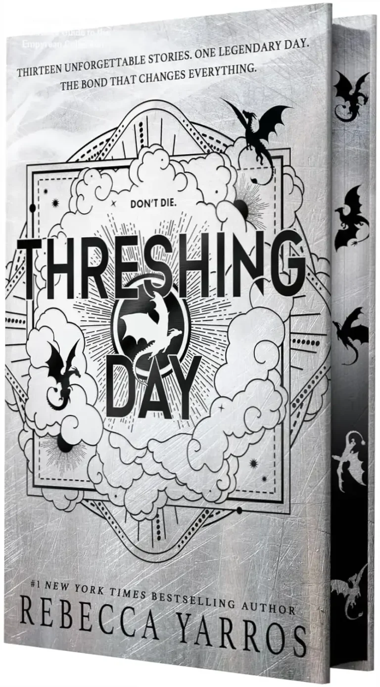 Deluxe hardcover of Threshing Day Wing and Claw Collection by Rebecca Yarros