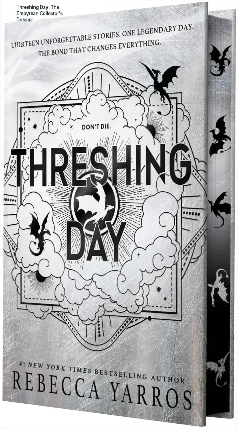 Threshing Day by Rebecca Yarros deluxe hardcover edition with original illustrations
