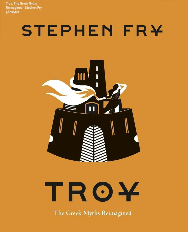 Troy: The Greek Myths Reimagined by Stephen Fry book cover