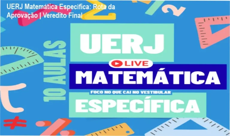 Material de estudo UERJ Matemática Específica Rota da Aprovação com foco em aprovação
