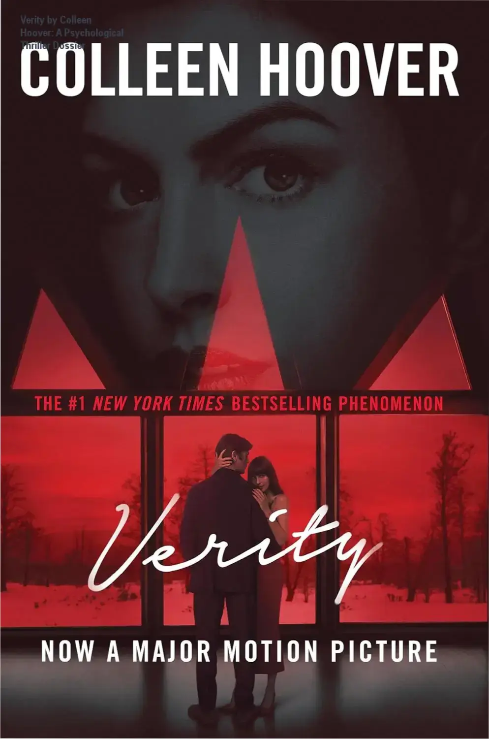 Cover of Verity by Colleen Hoover Kindle Edition psychological thriller ebook