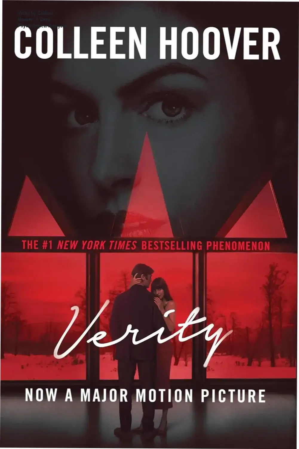 Digital cover of the psychological thriller Verity by Colleen Hoover in Kindle edition
