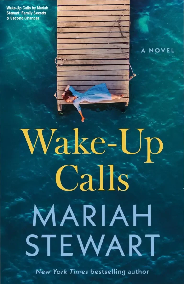 Cover of Wake-Up Calls by Mariah Stewart showing a rustic Maine campground setting
