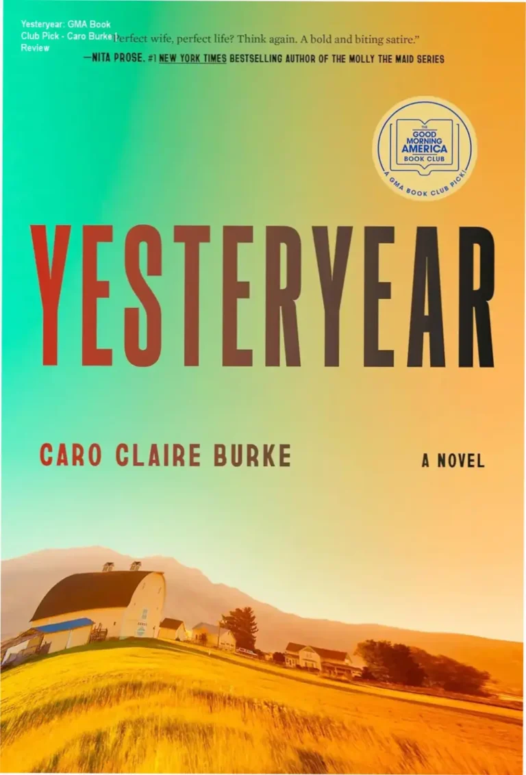 Cover of Yesteryear featuring bold title and author Caro Burke