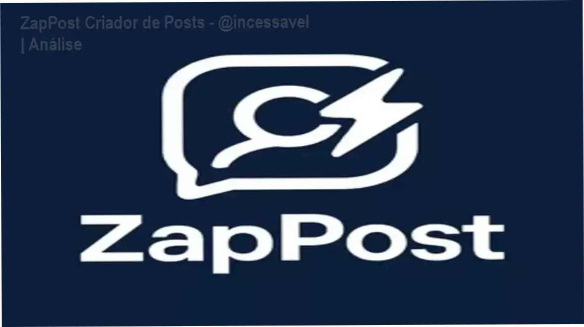 Capa do ebook ZapPost Criador de Posts destacando posts automáticos para redes sociais