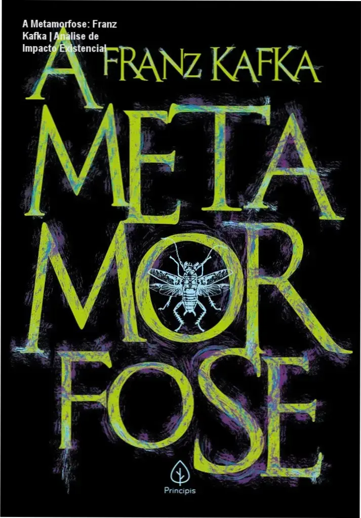 Capa do ebook A Metamorfose de Franz Kafka representando a alienação humana