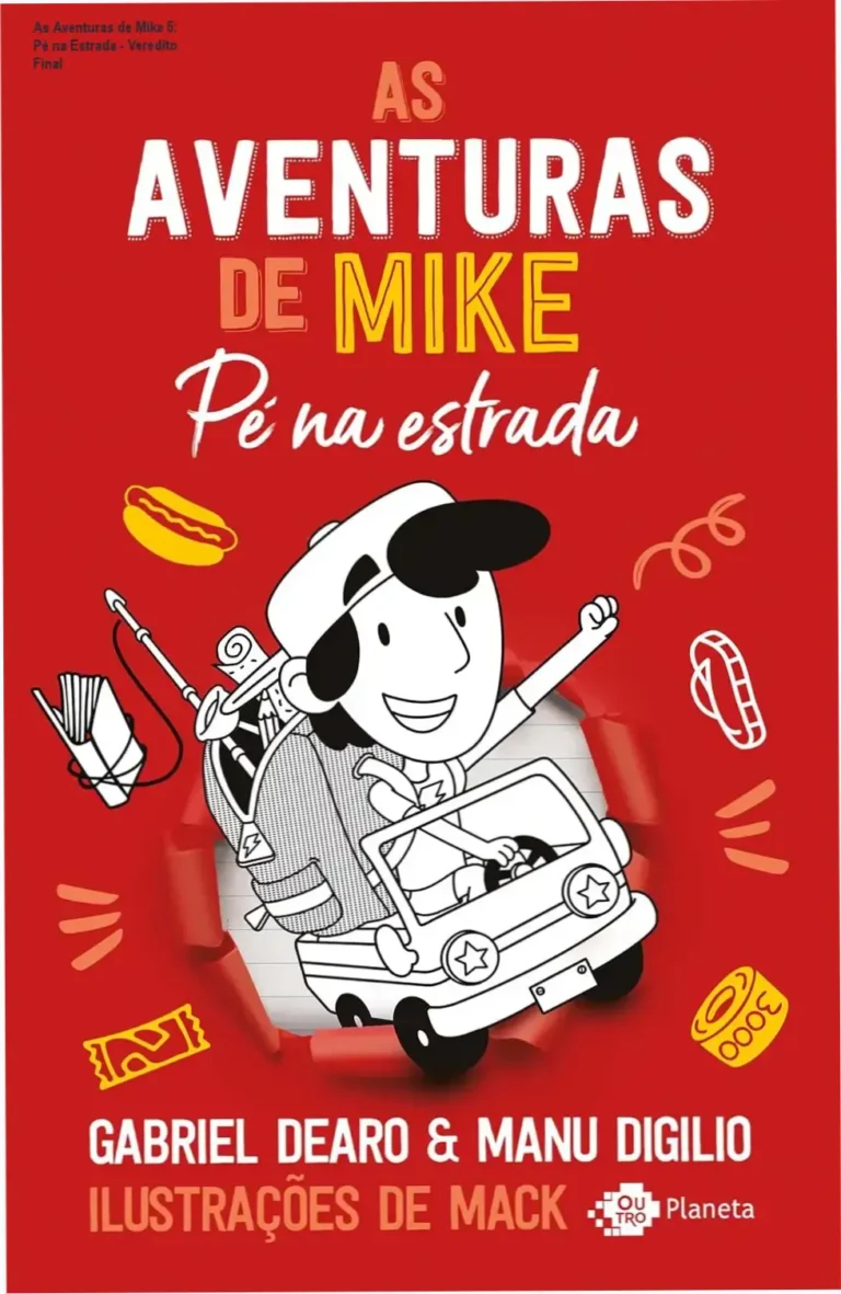 Capa do livro As Aventuras de Mike 5 Pé na Estrada para leitura digital