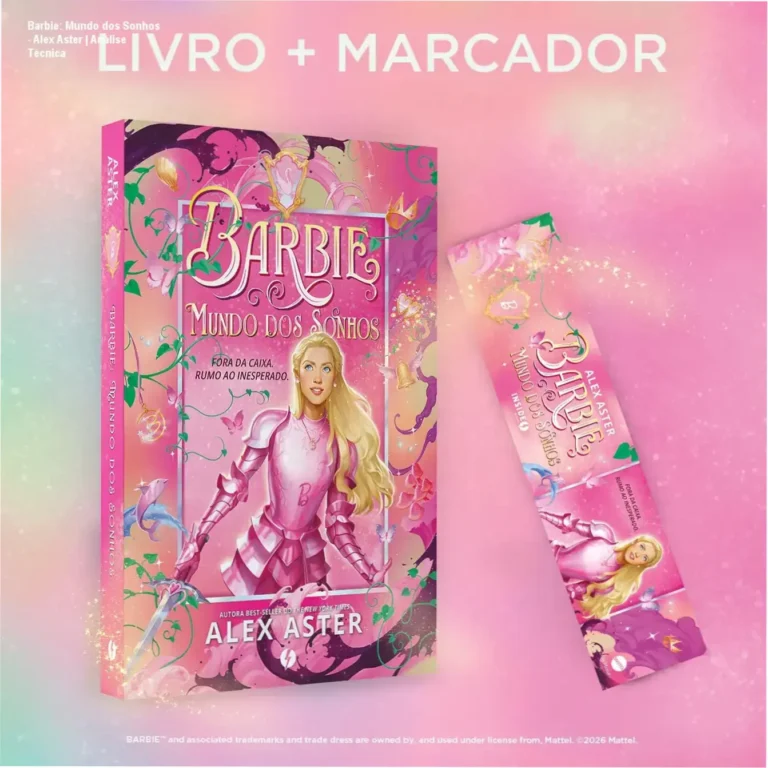 Capa do livro Barbie: Mundo dos Sonhos de Alex Aster em destaque