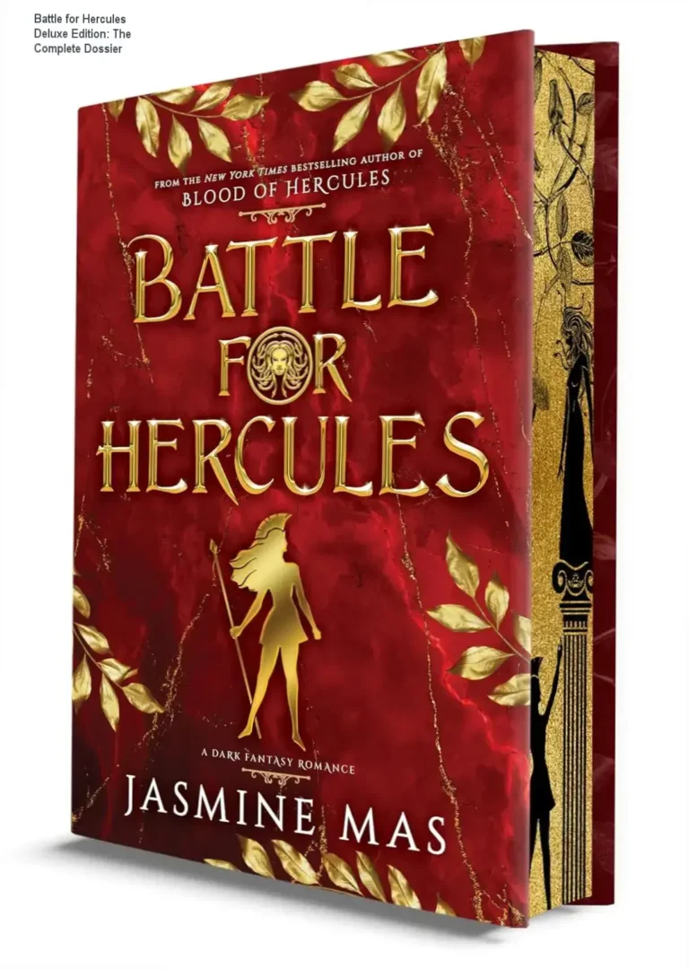 Battle for Hercules Deluxe Limited Edition hardcover book with gold sprayed edges