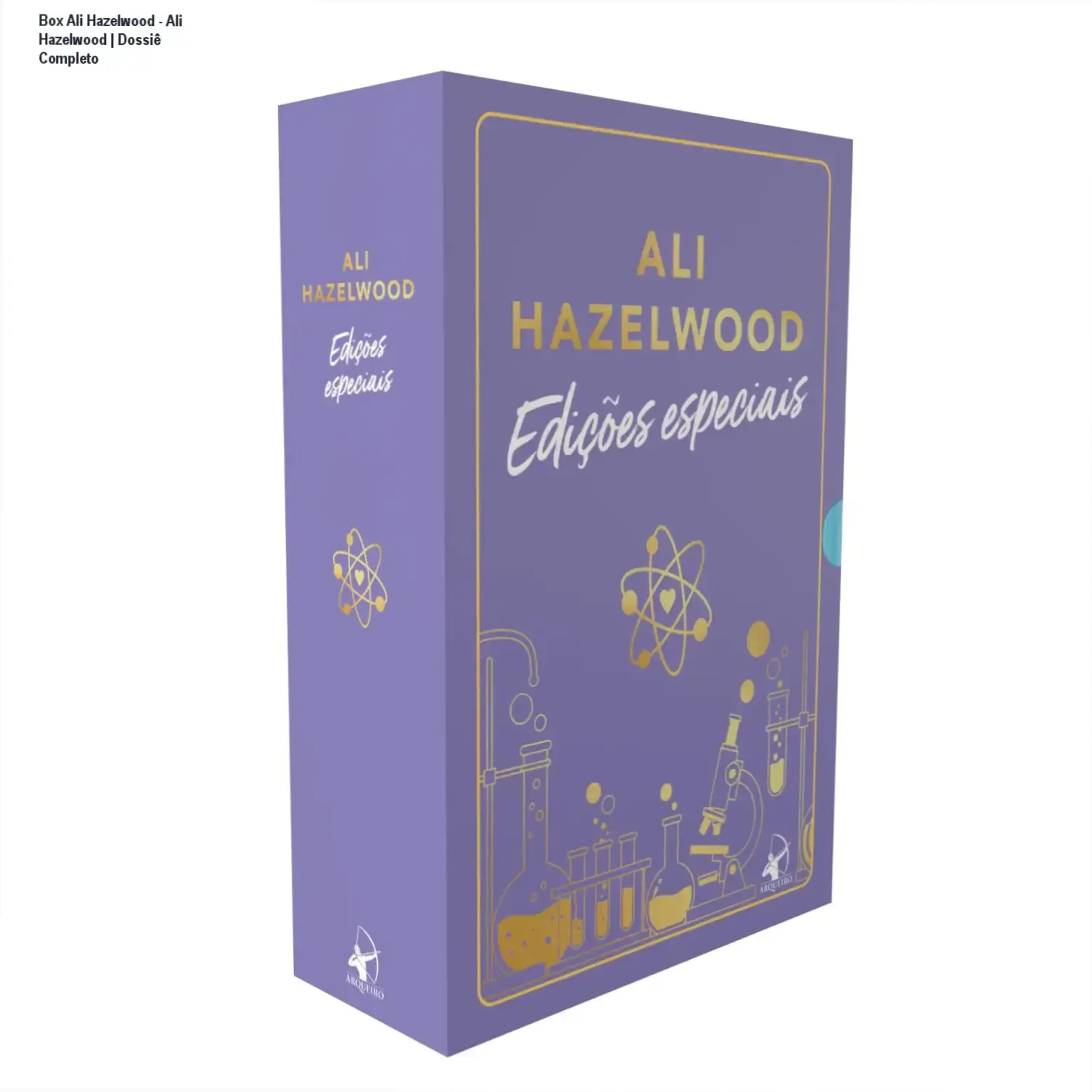 Box Ali Hazelwood edições especiais de luxo com capa dura e pintura trilateral
