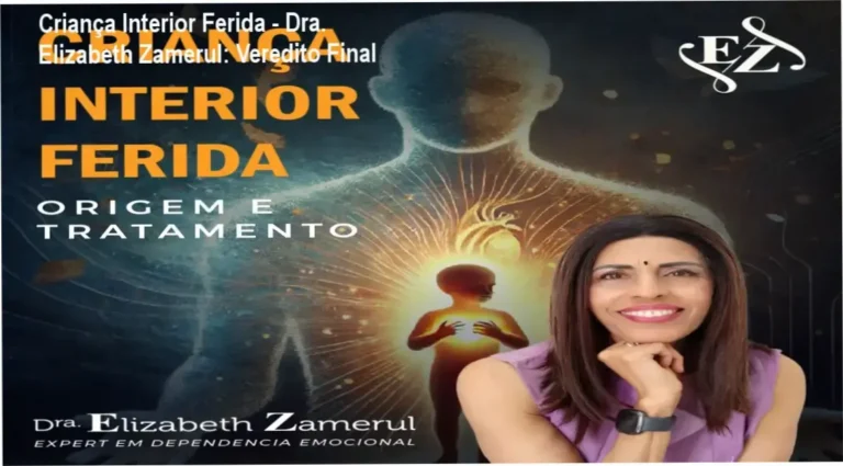 Capa do treinamento Criança Interior Ferida da Dra. Elizabeth Zamerul para superação de traumas